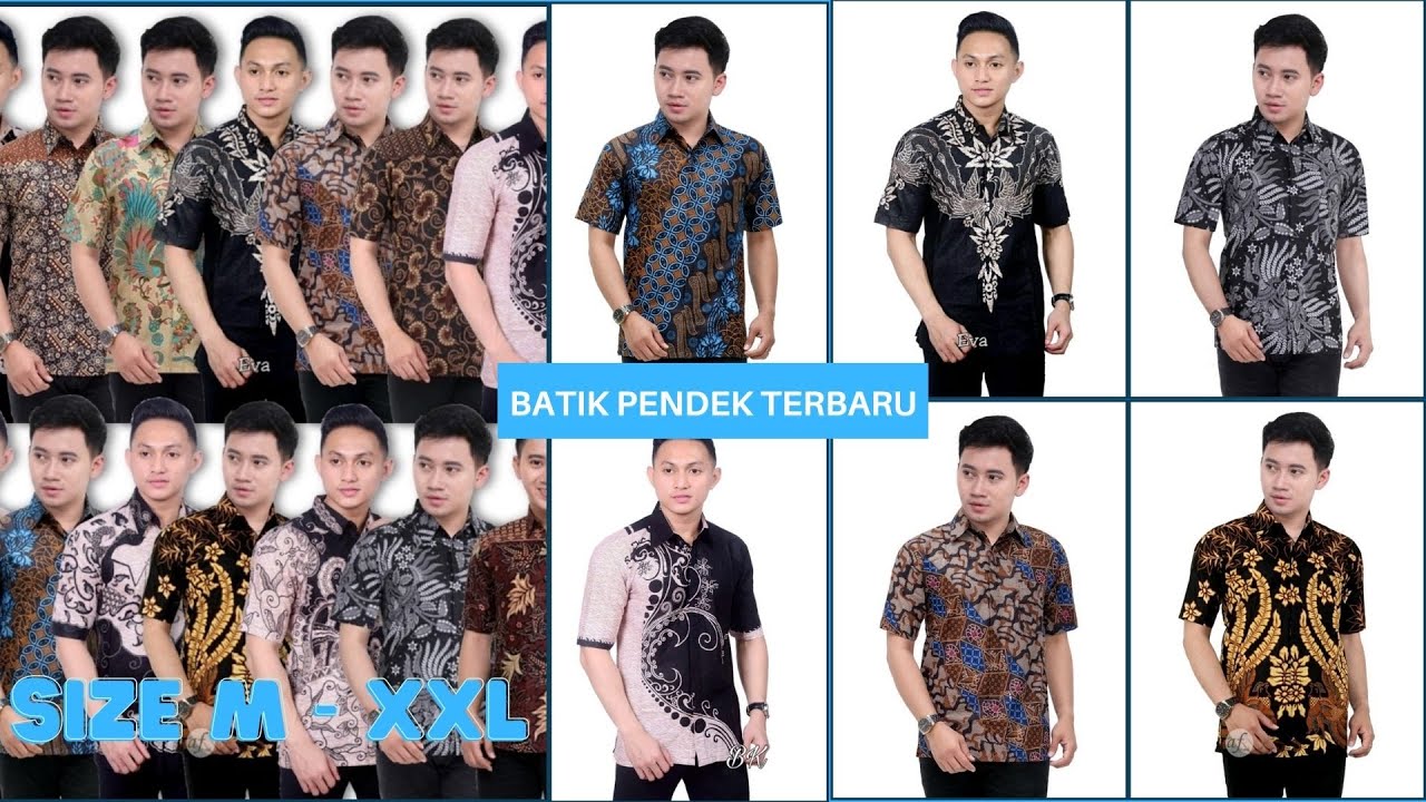 50+ KUMPULAN MODEL BAJU BATIK PRIA LENGAN PENDEK TERBARU