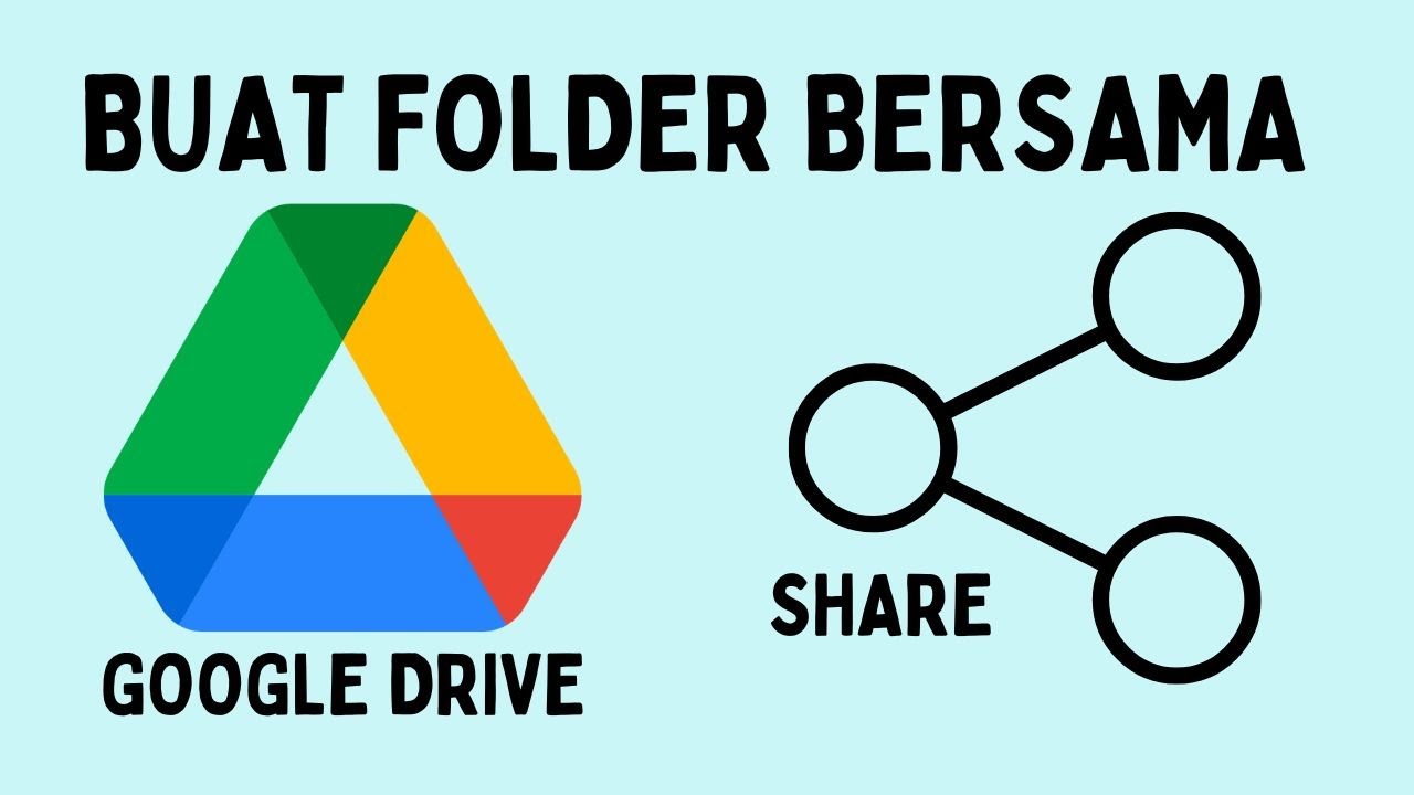 Cara membuat folder bersama di google drive bagikan link YouTube