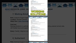 Full list in bio 👆#remotejobs #workfromhome #canadajobs #jobsearch #onlineincome