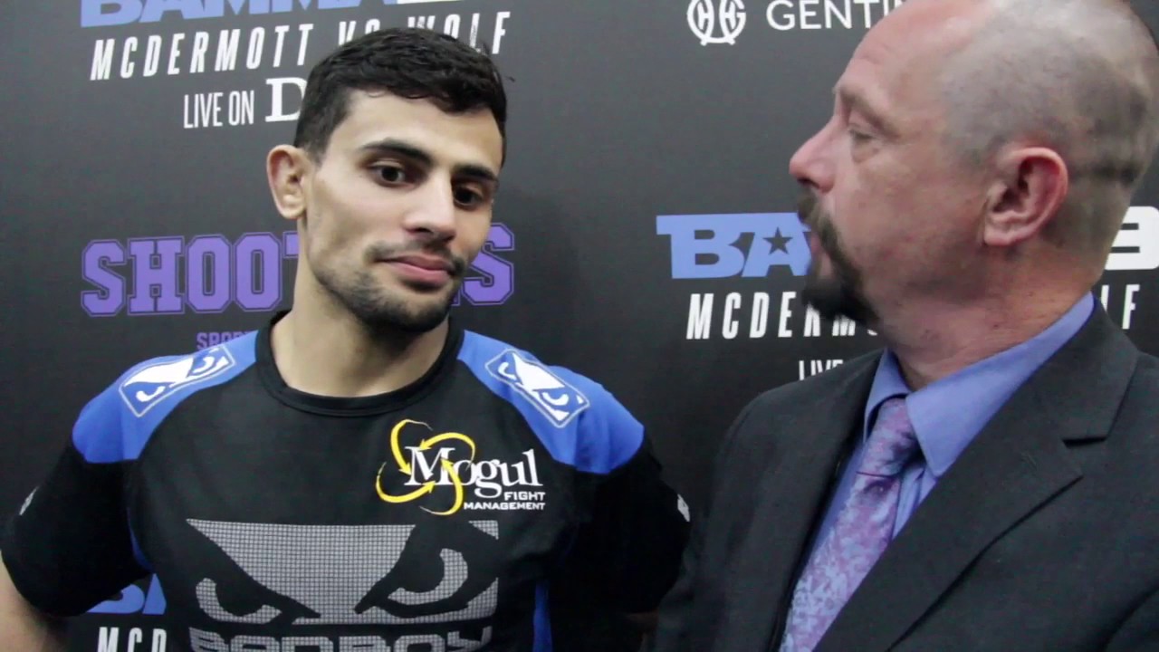 Post-Fight Interview with Daniel Crawford at BAMMA 29