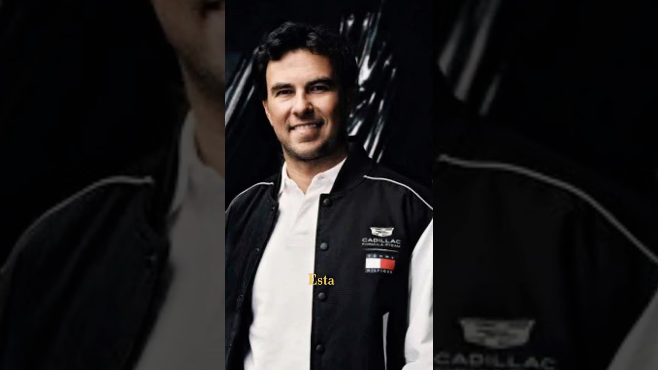 В сеть просочилась официальная атрибутика Cadillac, в которой будет выступать Серхио Перес. 