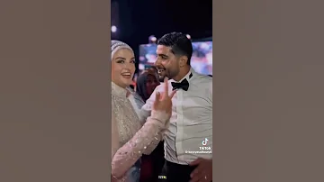 رقص ابراهيم عادل وزوجته علي اغنيه اللي باعني براحته بيراميدز 