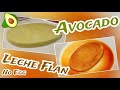 Avocado Leche Gulaman Flan - NO EGG (3 Main Ingredients Only) How to Make Avocado Leche Flan