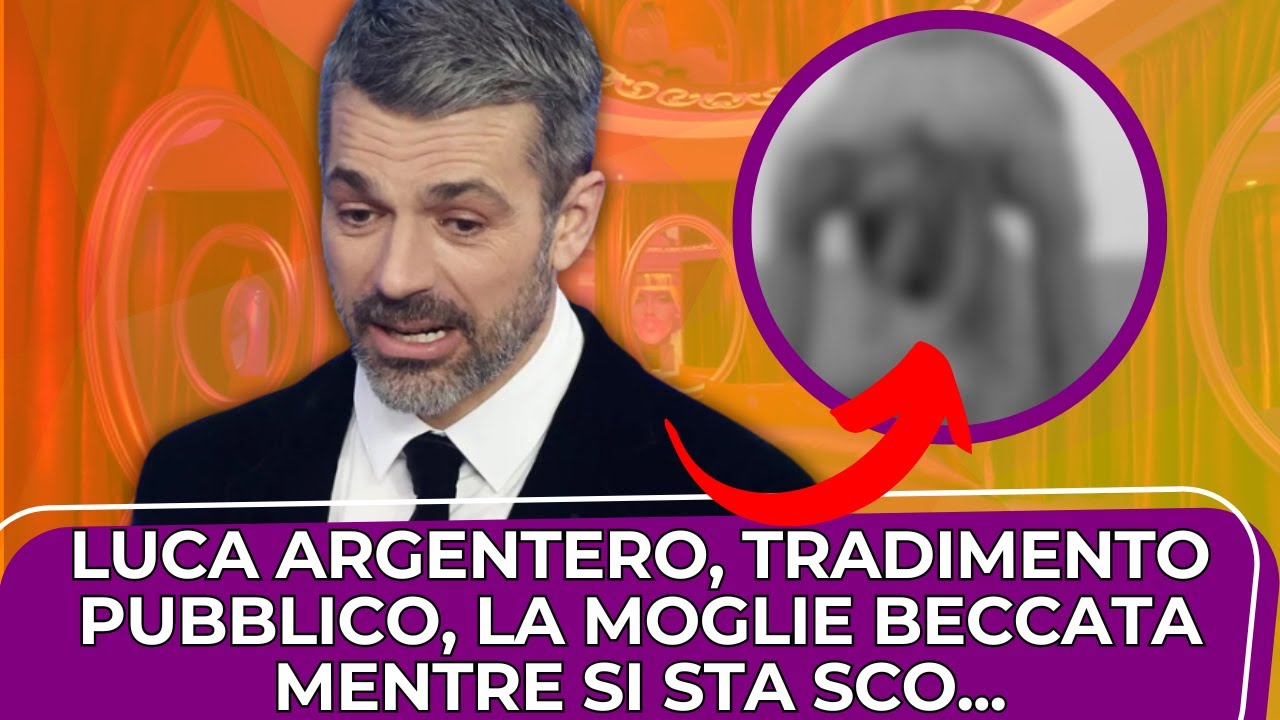  Luca Argentero sotto shock Il tradimento alla moglie Negli ultimi mesi ho avut