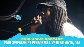 Earl Sweatshirt Performs LIVE at The Masquerade in Atlanta During His VOIR DIRE Tour!