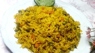 One Pot Vegetable Biryani Recipe with Special Pudina chutney|vegBiryani @flavoursofbushrakitchen