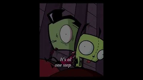 ♡ #invaderzim #invaderzimentertheflorpus #mesmerizer #pastvspresent #trend #capcuttemplate