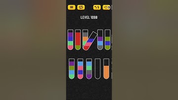 Water Sort Puzzle Level 1098 Walkthrough Solution Android/iOS 💦