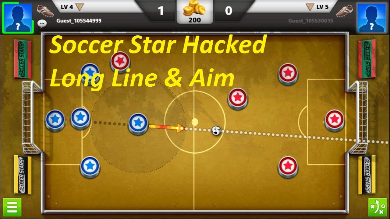 Soccer Star Hack Long Line & Unlimited Aim Latest Version (3.8.2) No Root  by PUBG Gladiator - 