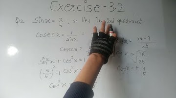 Chapter 3 Exercise 3.2 (Q2) Trigonometric Functions Class 11th Maths NCERT
