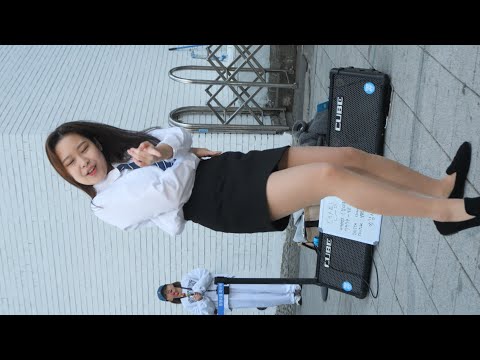 샬몬트 다희 (MOND Dahee)Fancam After LIKE (애프터라이크) 아이브 (IVE)@230319 ☆홍대버스킹 by A.C.E.Lee