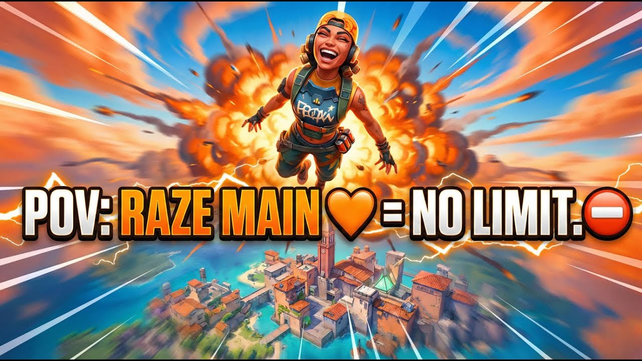POV: RAZE MAIN 🧡 = NO LIMIT.⛔ 