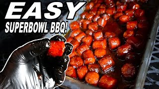 HOT DOG BURNT ENDS | The EASIEST Dish I've Ever Made! | Fatty's Feasts