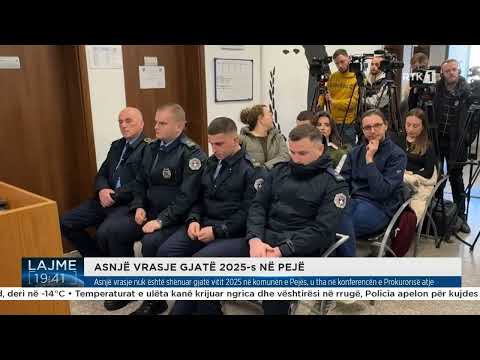 Asnjë Vrasje Nuk është Shënuar Gjatë Vitit 2025 Komunën E Pejës është Thënë Konferencën Prokurorisë 