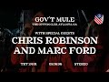 Capture de la vidéo Chris Robinson And Marc Ford - The Cotton Club - Special Guest Of Gov&#39;T Mule