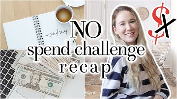 NO SPEND Month 2023 Recap