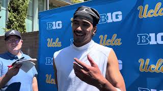 Nico Iamaleava discusses UCLA's five spring practices, his impressions of new coaching staff