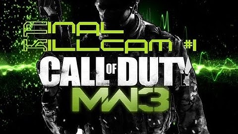 MW3 Infected final Killcam........