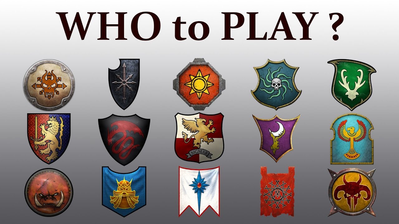 total war warhammer all factions