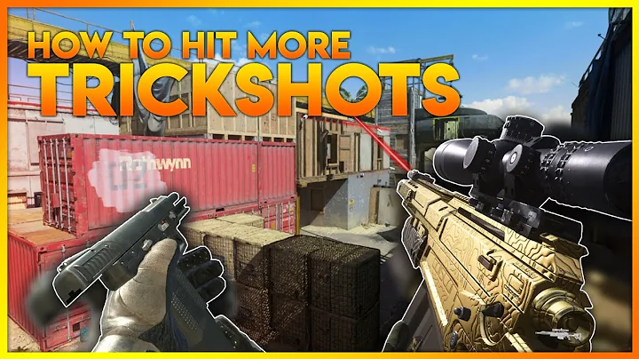 HOW TO HIT MORE TRICKSHOTS ~ MODERN WARFARE TRICKSHOTTING TUTORIAL!
