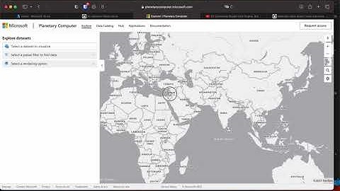 Using Microsoft Planetary Computer to calculate the extent of the Pakistan floods