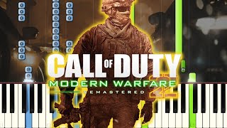 Call of Duty: Modern Warfare 2 - Opening Titles [Piano Tutorial]