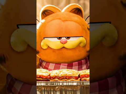 ASMR Food Mukbang with Garfield!