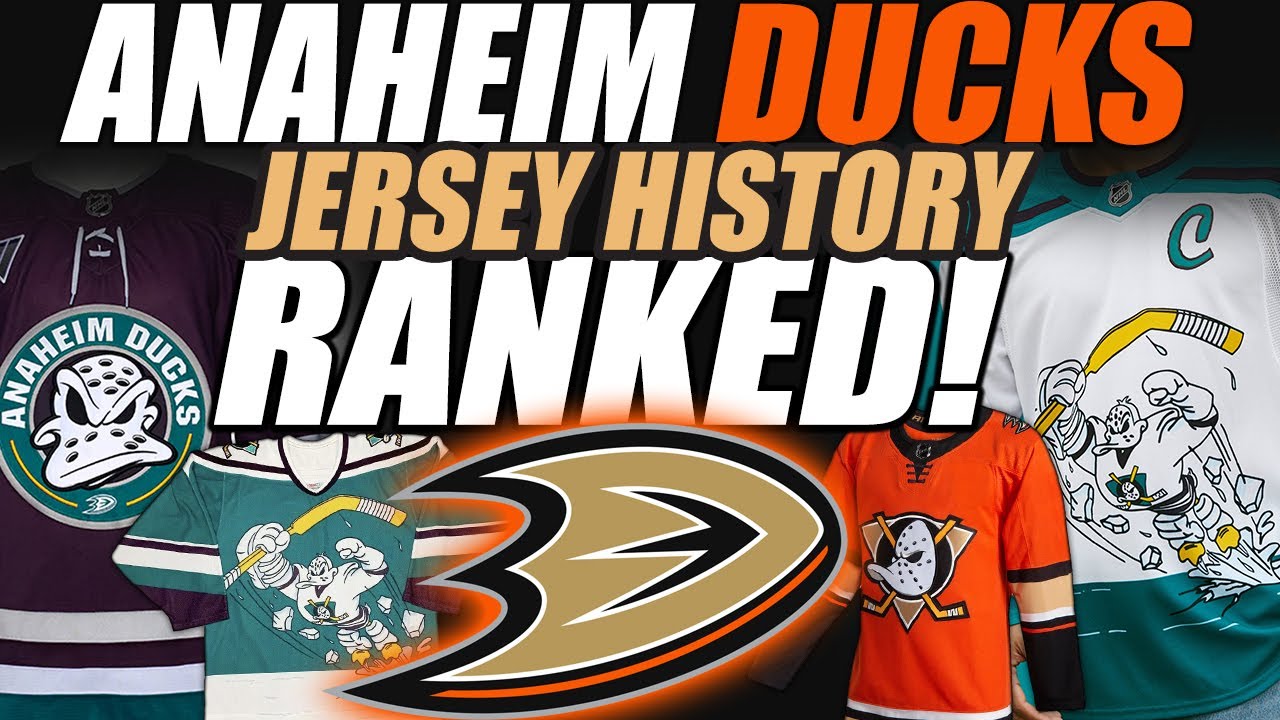 Worst to First: Anaheim Ducks Jerseys