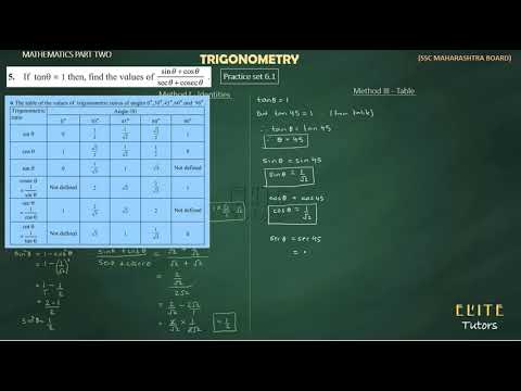 Trigonometry Practice Set
