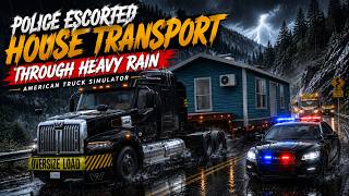 Moving an Entire House Through Mountain Roads | American Truck Simulator