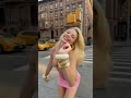 Dance at Traffic Lights | #pinkdress #blonde #beautful #girl