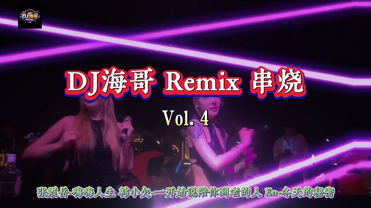 DJ海哥Remix串烧 Vol  4《嗨嗨人生#一开始说陪你到老的人》
