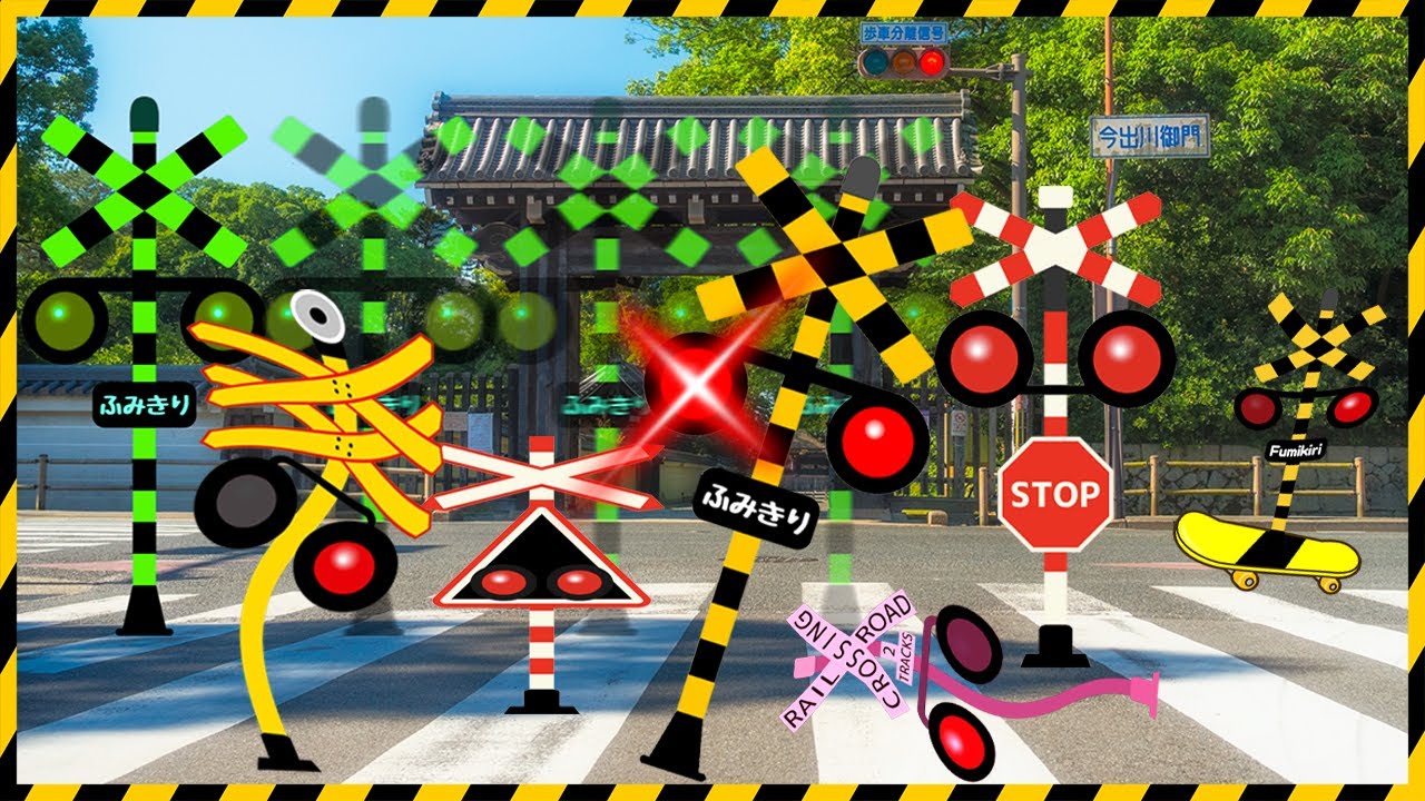 Fumikiri animation] Strange railroad crossing crossing a