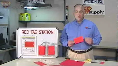 5S Supply One-Minute, One-point Lesson: 5S Red Tagging