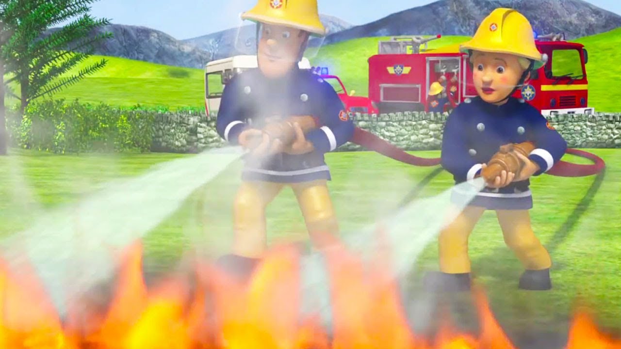 Sam le Pompier en francais 🔥 L'équipe lutte contre le feu - 1 heure