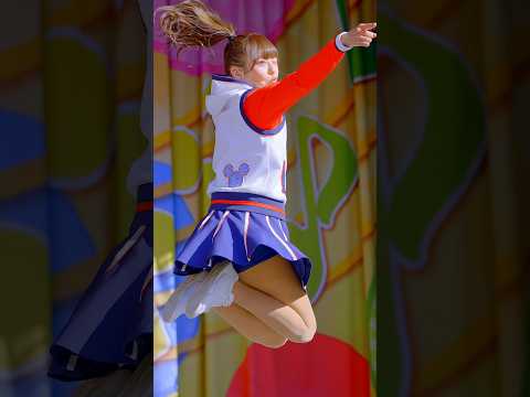 ジャンプ中に止めると・・・ :4K: ジャンボリミッキー : ディズニー ランド : おねえさん : re : #disney #dance #ディズニーダンサー #tdl #4k