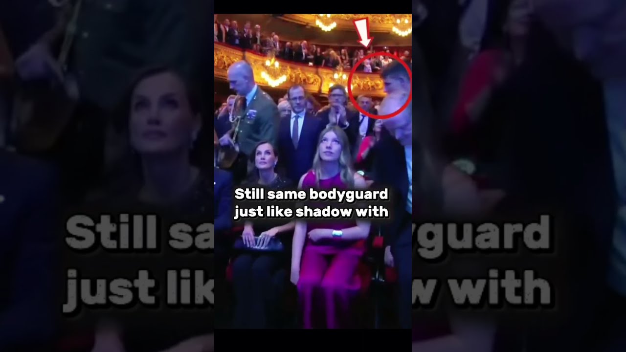 infanta sofia detective bodyguard#spanishroyalfamily #princessofasturias#GironaAwards2026