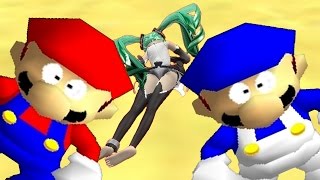 SM64 Bloopers: We Killed Miku!!