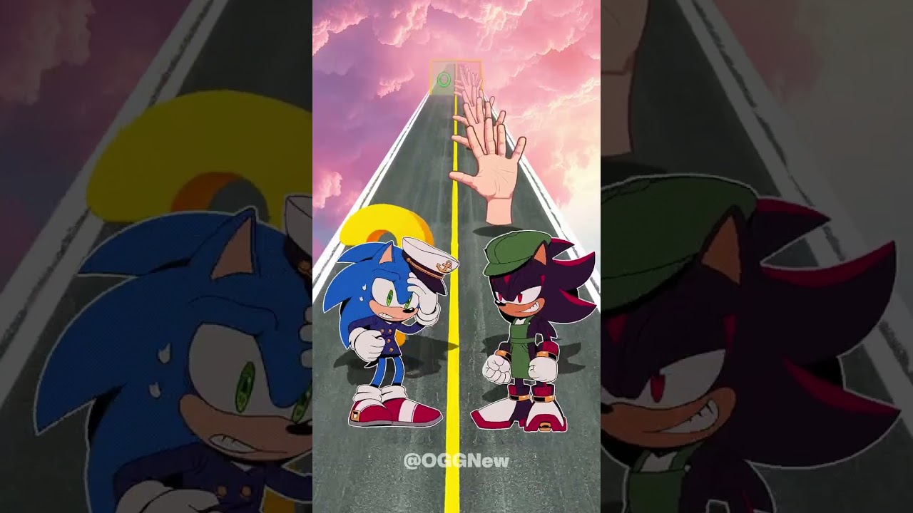 New Kiss or Slap Run: Sonic vs. Shadow Day 24 Challenge! 