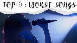 Top 5: Worst Songs || Violetta screenshot 1