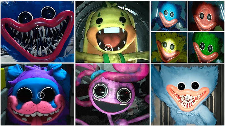 POPPY PLAYTIME ALL JUMPSCARES