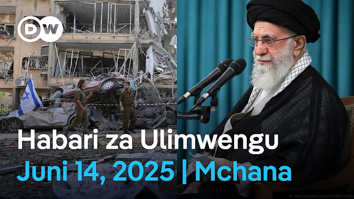 DW Kiswahili Habari za Ulimwengu | Juni 14, 2025 | Mchana | Swahili Habari leo | Podcast