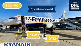*The rare -700!!*| B737-700 | Ryanair | Katowice - Dortmund