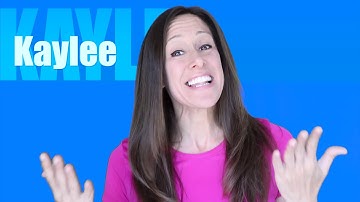 Learn to Spell KAYLEE Toddler Song | Learn to Talk with Patty Shukla
