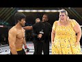 UFC 4 | Bruce Lee vs. Anna OBrien Plus-Size (EA Sports UFC 4)