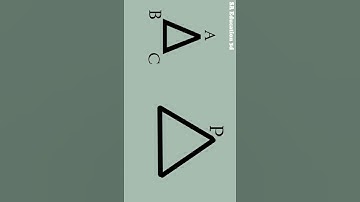 What is the symbol of similarity | What is similarity of triangle | symbol of similarity | #shorts