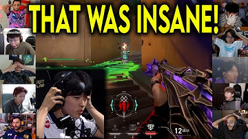 Valorant Streamers Reacts To DRX BeYN HIT THE CRAZIEST 1v4 CLUTCH Against NRG In VCT Champions 2025