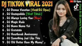 DJ TIK TOK TERBARU 2021-DJ DAMON VACATION-FULL BASS REMIX