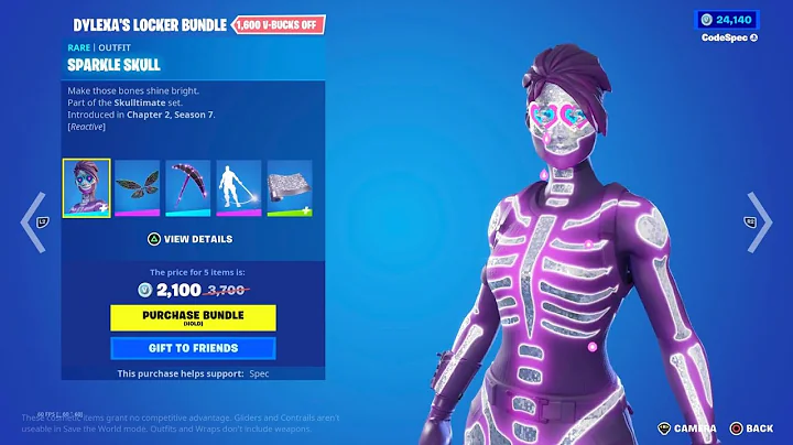 *RARE* Sparkle Skull Skin is Back..! Fortnite Battle Royale