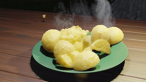 how to make potatoes in blender 2.8